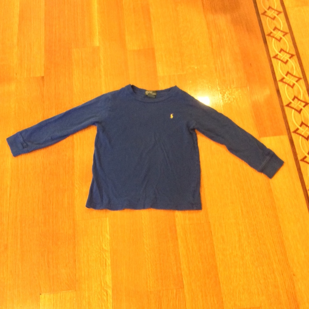 Polo - Boys Blue T-Shirt - Size 5